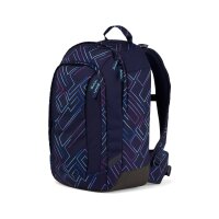 Satch Air Schulrucksack Purple Laser