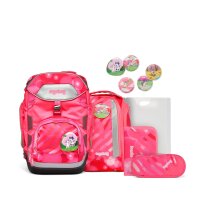 Ergobag Pack-Set Schulranzenset KuntBärbuntes Einhorn
