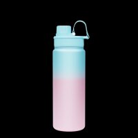 Satch Edelstahl Trinkflasche Light Blue Gaffiti
