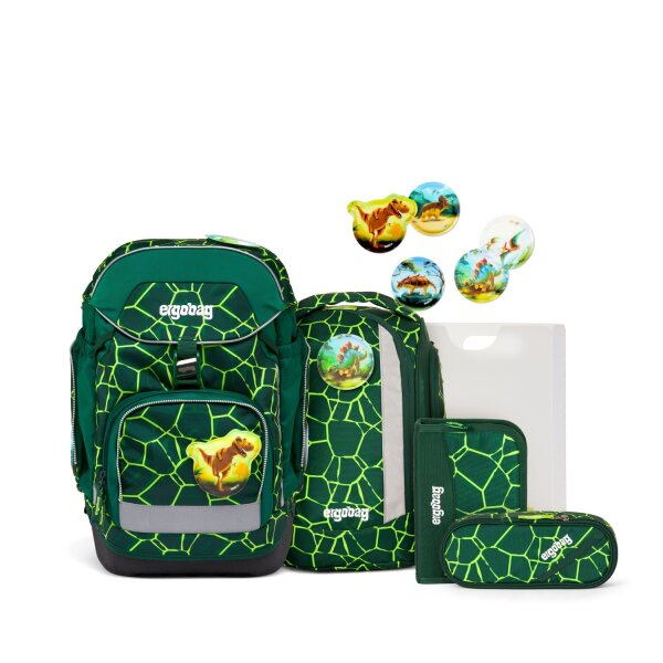 Ergobag Pack-Set Schulranzenset BärRex