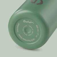 Satch Edelstahl Trinkflasche Nordic Jade Green