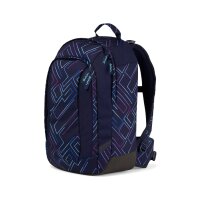 Satch Air Schulrucksack Purple Laser
