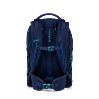 Satch Pack Schulrucksack Crossed Blue