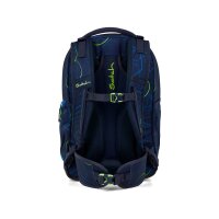 Satch Match Schulrucksack Blue Tech