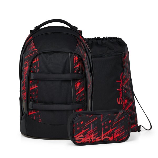 Satch Pack Schulrucksack Set Night Rider