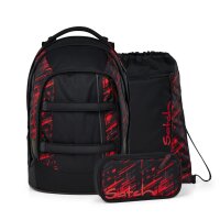 Satch Pack Schulrucksack Set Night Rider