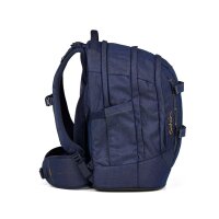 Satch Pack Schulrucksack Set Denim Blue