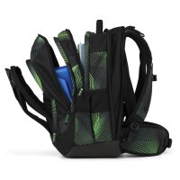 Satch Match Plus Schulrucksack Einzeln Seismic Green
