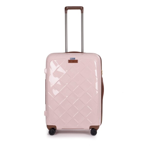 Stratic Leather and More Hartschalen-Koffer M (bis 66cm) rose