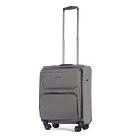 Stratic Bendigo Light + Weichschalen-Koffer S silber