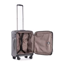 Stratic Bendigo Light + Weichschalen-Koffer S silber