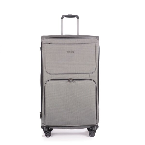 Stratic Bendigo Light + Weichschalen-Koffer L silber