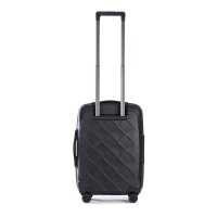Stratic Leather and More Hartschalen-Koffer S (mit Vortasche) matt black