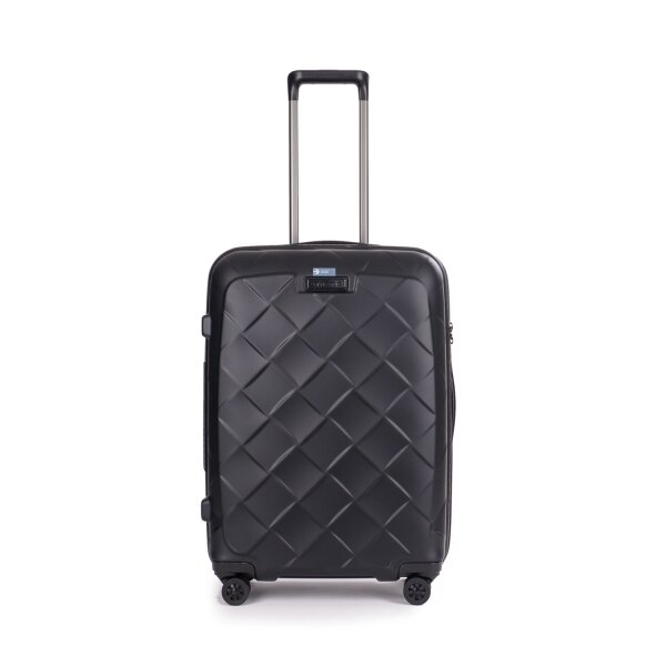 Stratic Leather and More Hartschalen-Koffer M (bis 66cm) matt black