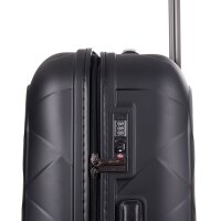 Stratic Leather and More Hartschalen-Koffer M (bis 66cm) matt black