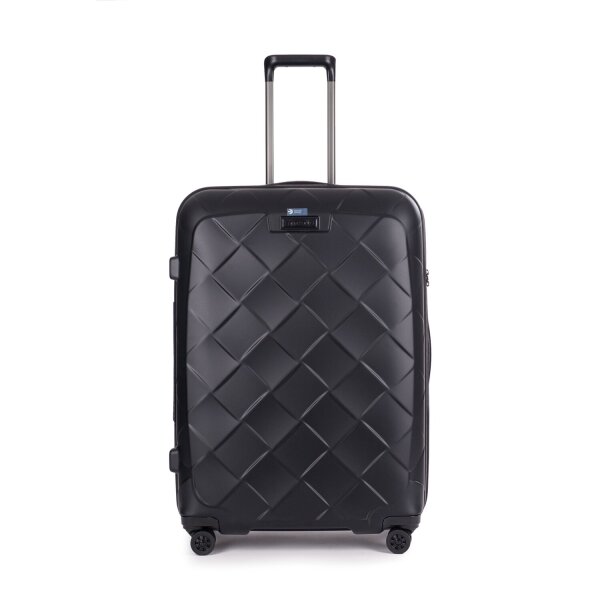 Stratic Leather and More Hartschalen-Koffer L (bis 76cm) matt black