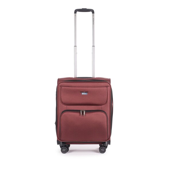 Stratic Bendigo Light + Weichschalen-Koffer S redwine