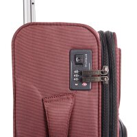 Stratic Bendigo Light + Weichschalen-Koffer S redwine