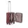 Stratic Bendigo Light + Weichschalen-Koffer S redwine