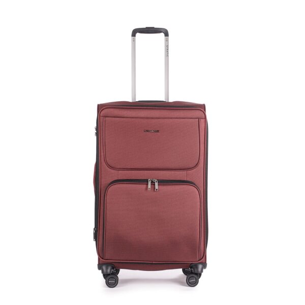Stratic Bendigo Light + Weichschalen-Koffer M redwine