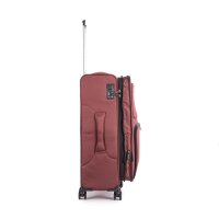 Stratic Bendigo Light + Weichschalen-Koffer M redwine