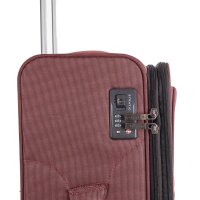 Stratic Bendigo Light + Weichschalen-Koffer M redwine