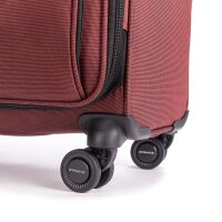 Stratic Bendigo Light + Weichschalen-Koffer M redwine