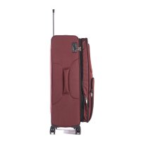 Stratic Bendigo Light + Weichschalen-Koffer L redwine
