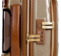 Stratic Leather and More Hartschalen-Koffer S (mit Vortasche) champagne