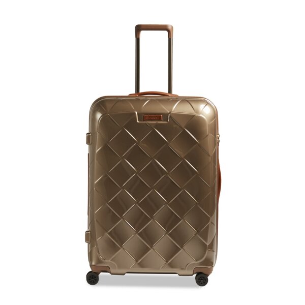 Stratic Leather and More Hartschalen-Koffer L (bis 76cm) champagne