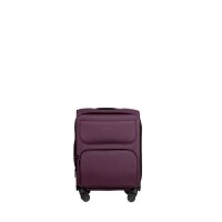 Stratic Bendigo Light + Weichschalen-Koffer S aubergine