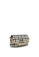 L.Credi Naissa Clutch schwarz/offwhite