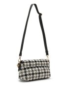 L.Credi Naissa Clutch schwarz/offwhite