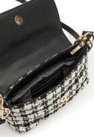 L.Credi Naissa Clutch schwarz/offwhite