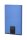 Samsonite Alu Fit Slide-Up Case True Blue