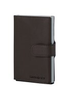 Samsonite Alu Fit Slide-Up Wallet Dark Brown