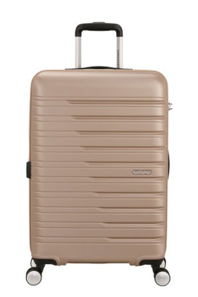 American Tourister Flashline Spinner 67/24 Exp Tsa Ivory Gold