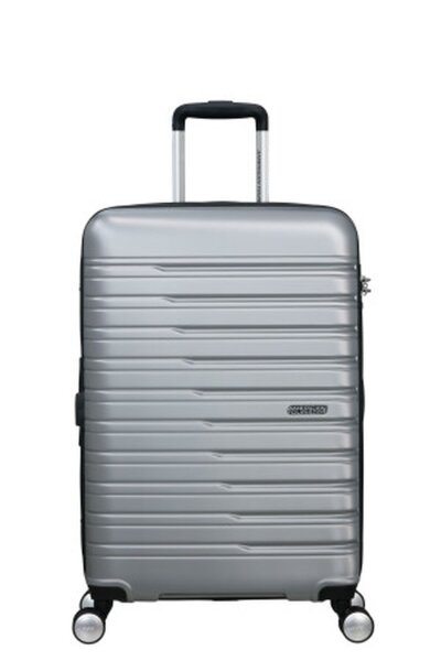 American Tourister Flashline Spinner 67/24 Exp Tsa Sky Silver