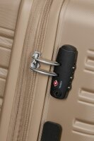 American Tourister Flashline Spinner 78/29 Exp Tsa Ivory Gold