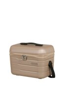 American Tourister Flashline Beauty Case Ivory Gold