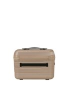 American Tourister Flashline Beauty Case Ivory Gold