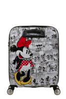 American Tourister Wavebreaker Disney Spinner 55/20 Tsa Disney Fl Minnie Comics White