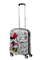 American Tourister Wavebreaker Disney Spinner 55/20 Tsa Disney Fl Minnie Comics White