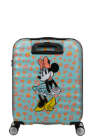 American Tourister Wavebreaker Disney Spinner 55/20 Tsa Disney Fl Minnie Pastel Dots