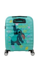 American Tourister Wavebreaker Disney Spinner 55/20 Tsa Disney Fl Stitch Flower