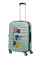 American Tourister Wavebreaker Disney Spinner 67/24 Tsa Disney Fl Minnie Pastel Dots