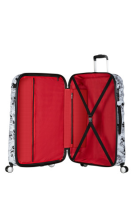 American Tourister Wavebreaker Disney Spinner 77/28 Tsa Disney Fl Minnie Comics White