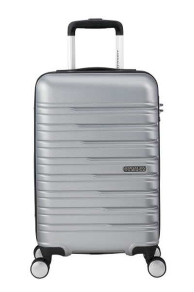 American Tourister Flashline Spinner Underseater Sky Silver