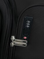 American Tourister Cloudrider Spinner M Exp Tsa Jet Black