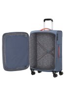 American Tourister Cloudrider Spinner M Exp Tsa Stone Blue